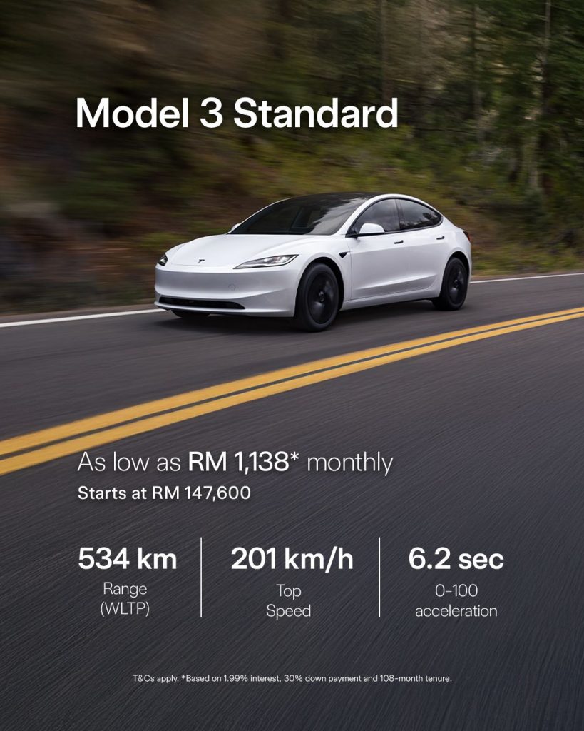 260123 tesla model 3 Standard RWD
