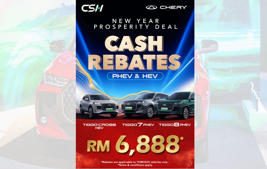 Chery Tiggo 7 PHEV - Tiggo 8 PHEV - CNY 2026 Rebate