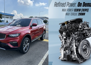 Proton X70 MC3 with i-GT engine