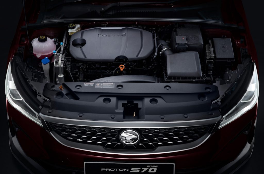 2026 Proton S70 MC with i-GT 1.5TD engine