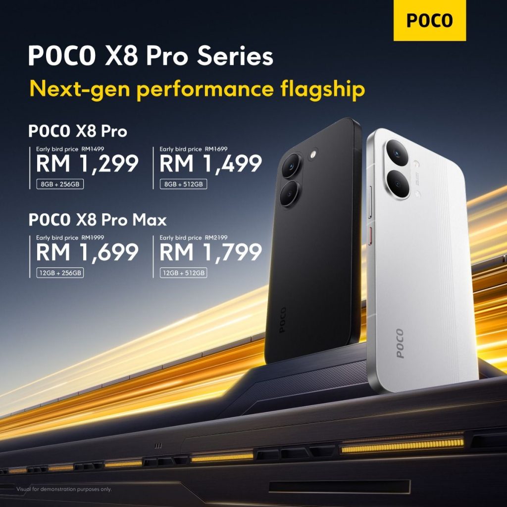 Poco X8 Pro: Flagship-class performance and up to 8,500mAh battery for under RM2,000