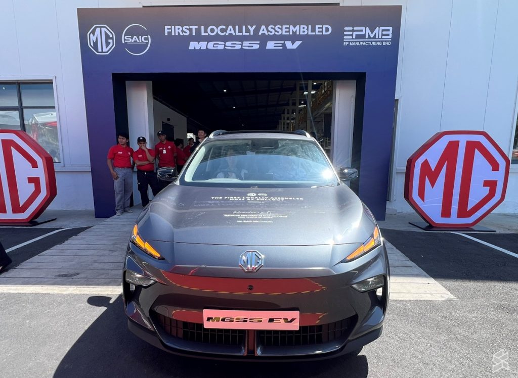 MGS5 EV CKD Malaysia Launch