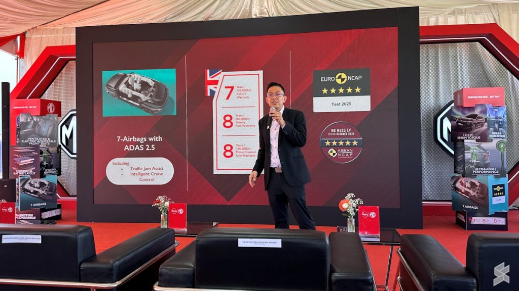 MGS5 EV CKD Malaysia Launch