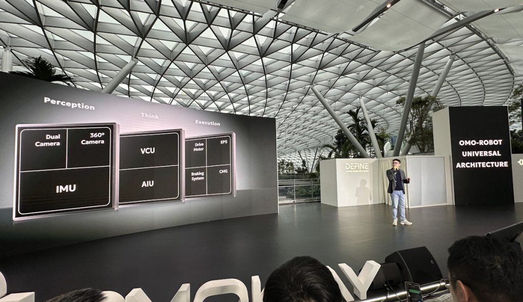 OMO-Robot Universal Architecture - OMOWAY Global Tech Launch 2026