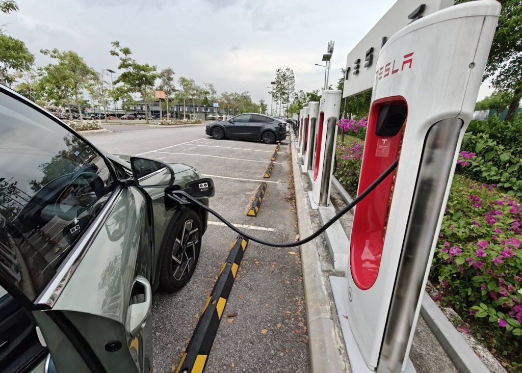 Tesla Supercharger Malaysia for Non-Tesla EVs