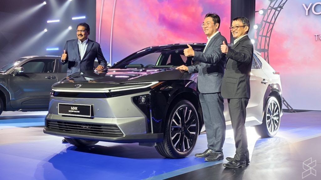 Toyota bZ4X launched in Malaysia: 227hp, 525km WLTP range, 150kW DC charging, priced at RM220,000