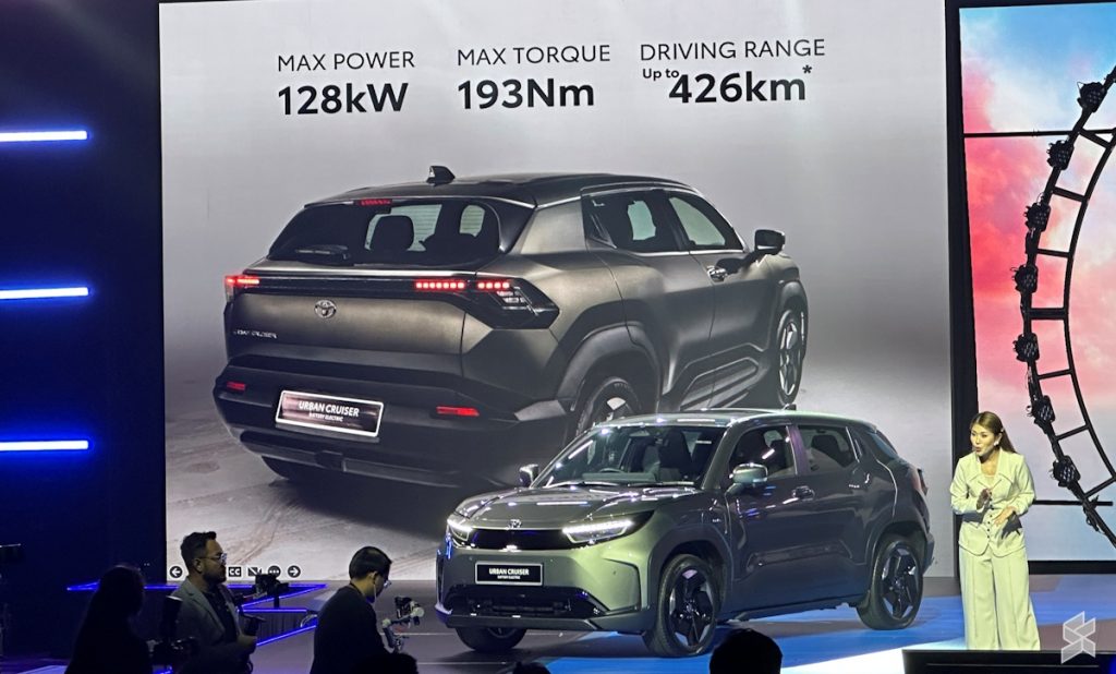 2026 Toyota Urban Cruiser EV Malaysia