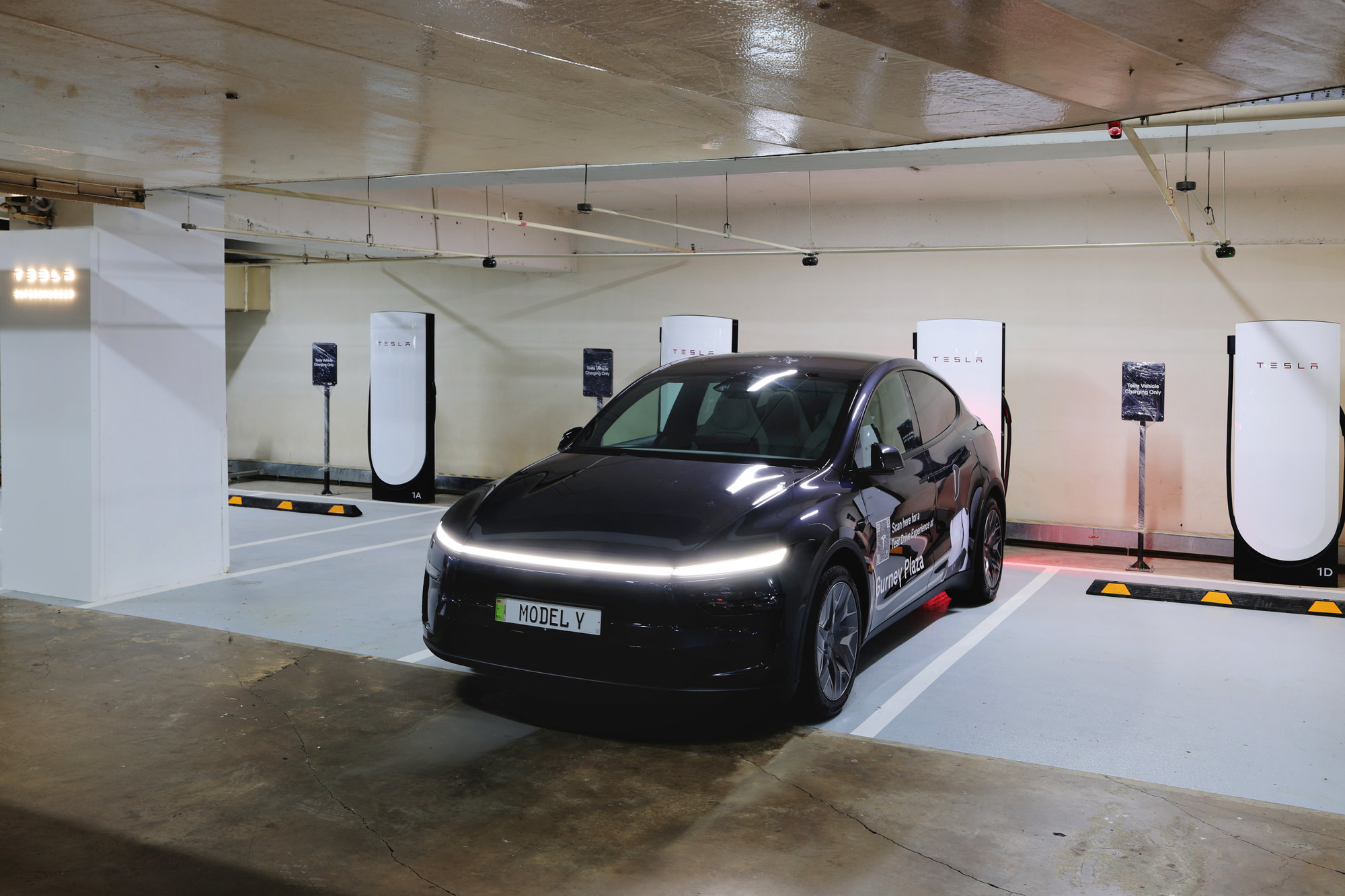 Tesla Supercharger at Queensbay Mall Penang is now available