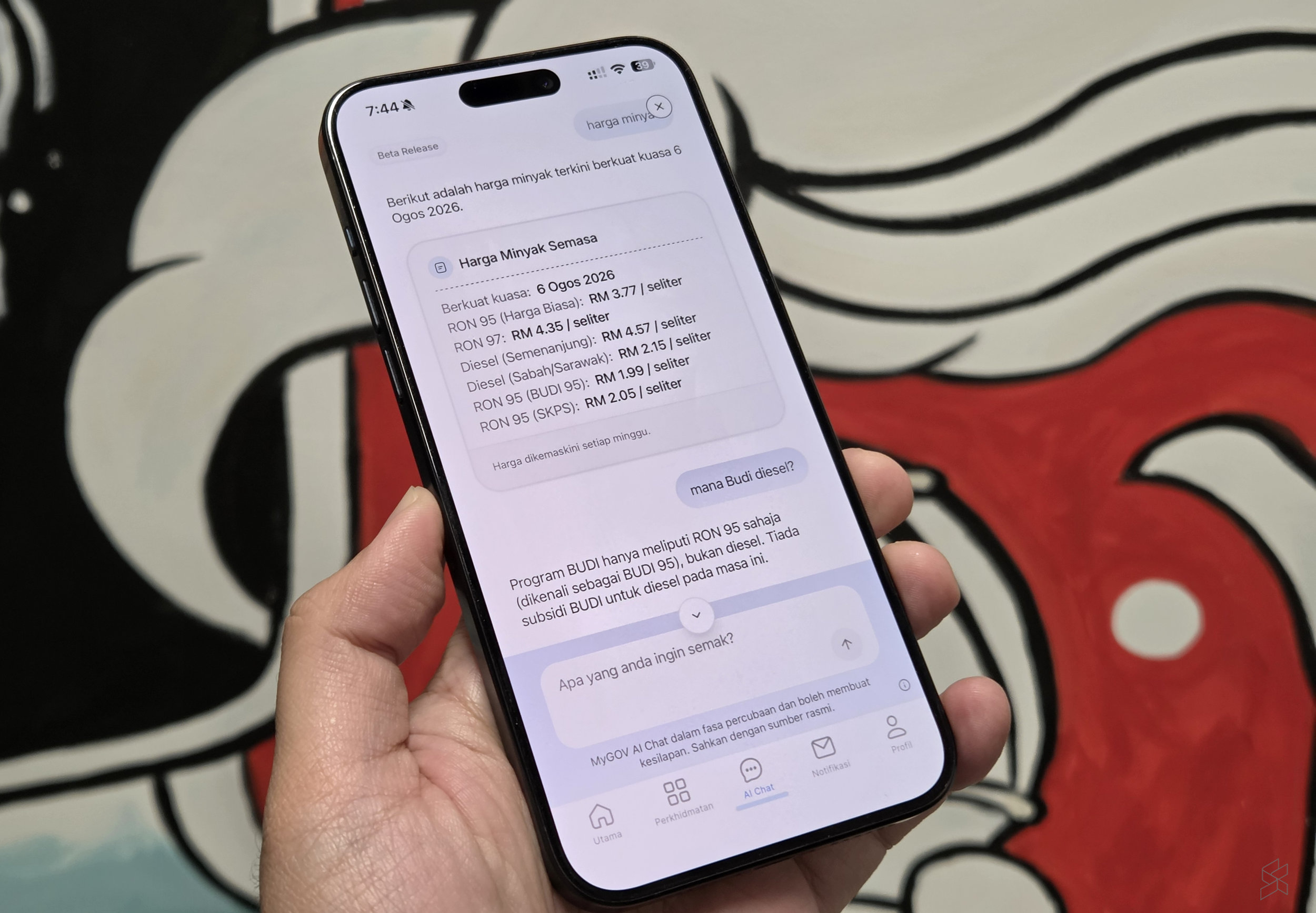 MyGOV Restores AI Chat With Agentic Record Access