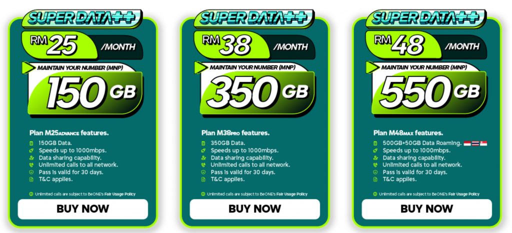 BeONE Mobile officially launches as Maxis-powered MVNO, 150GB prepaid plan from RM25