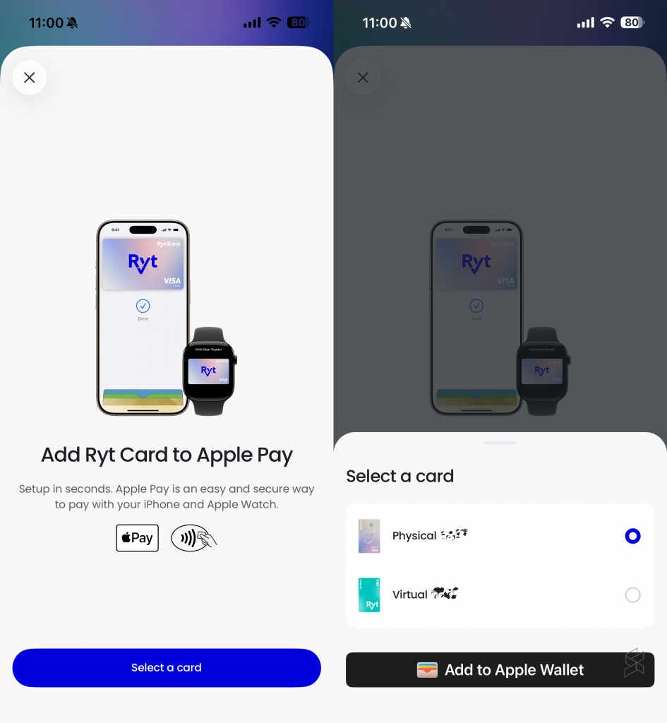 Ryt Bank now supports Apple Pay. Here’s how to add your Ryt Card to iPhone and Apple Watch