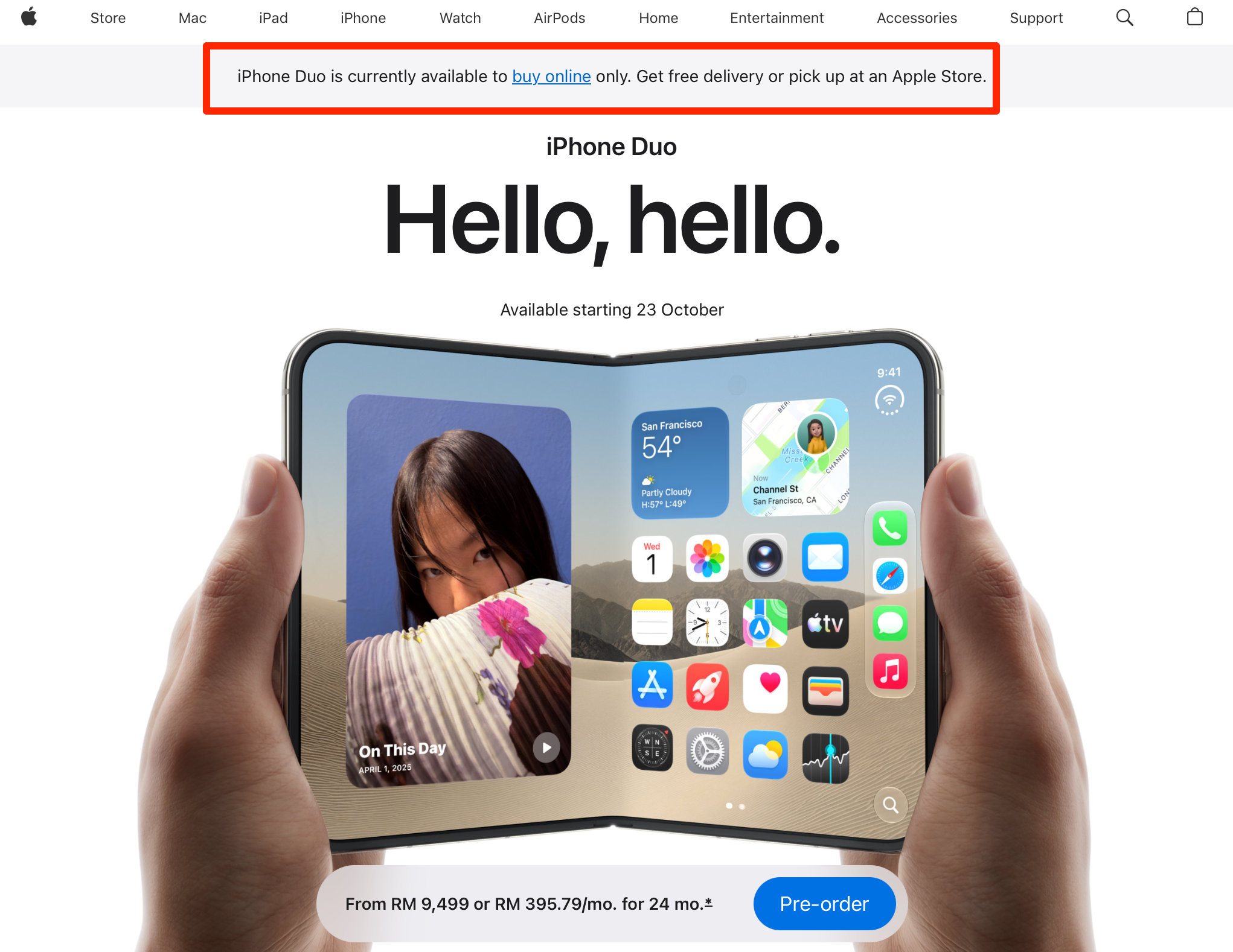 Didn't pre-order iPhone Duo? Don't queue at Apple Store TRX this Friday ...