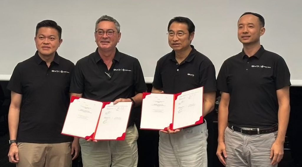 BYD confirms Inokom as local CKD assembly partner in Malaysia